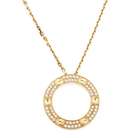 cartier love collection necklace price|cartier love necklace diamond paved.